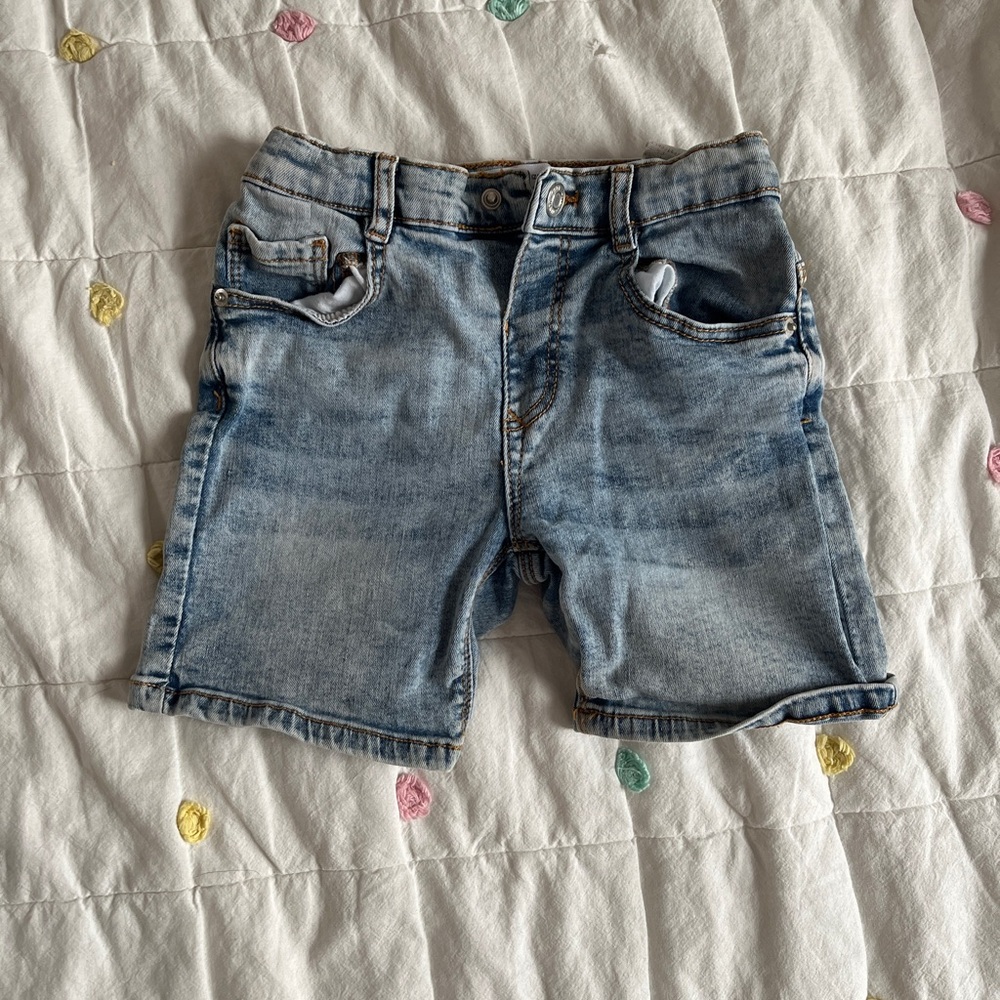 Zara Blue Denim Shorts